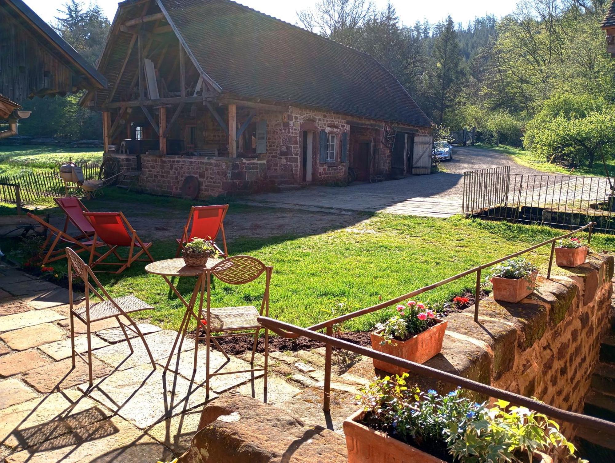 Maison D'Hotes De Charme - Ancien Moulin En Pleine Nature - La Paulusmuehle Soucht Luaran gambar