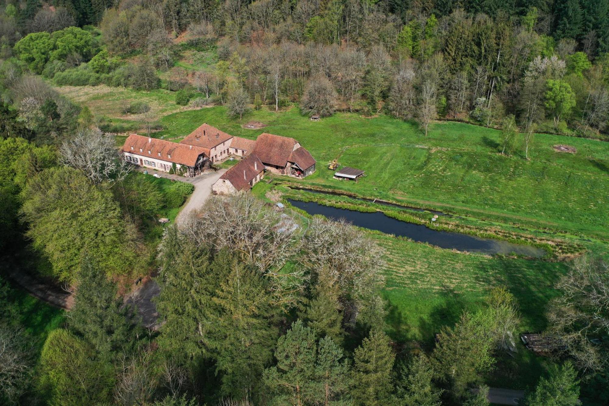 Maison D'Hotes De Charme - Ancien Moulin En Pleine Nature - La Paulusmuehle Soucht Luaran gambar